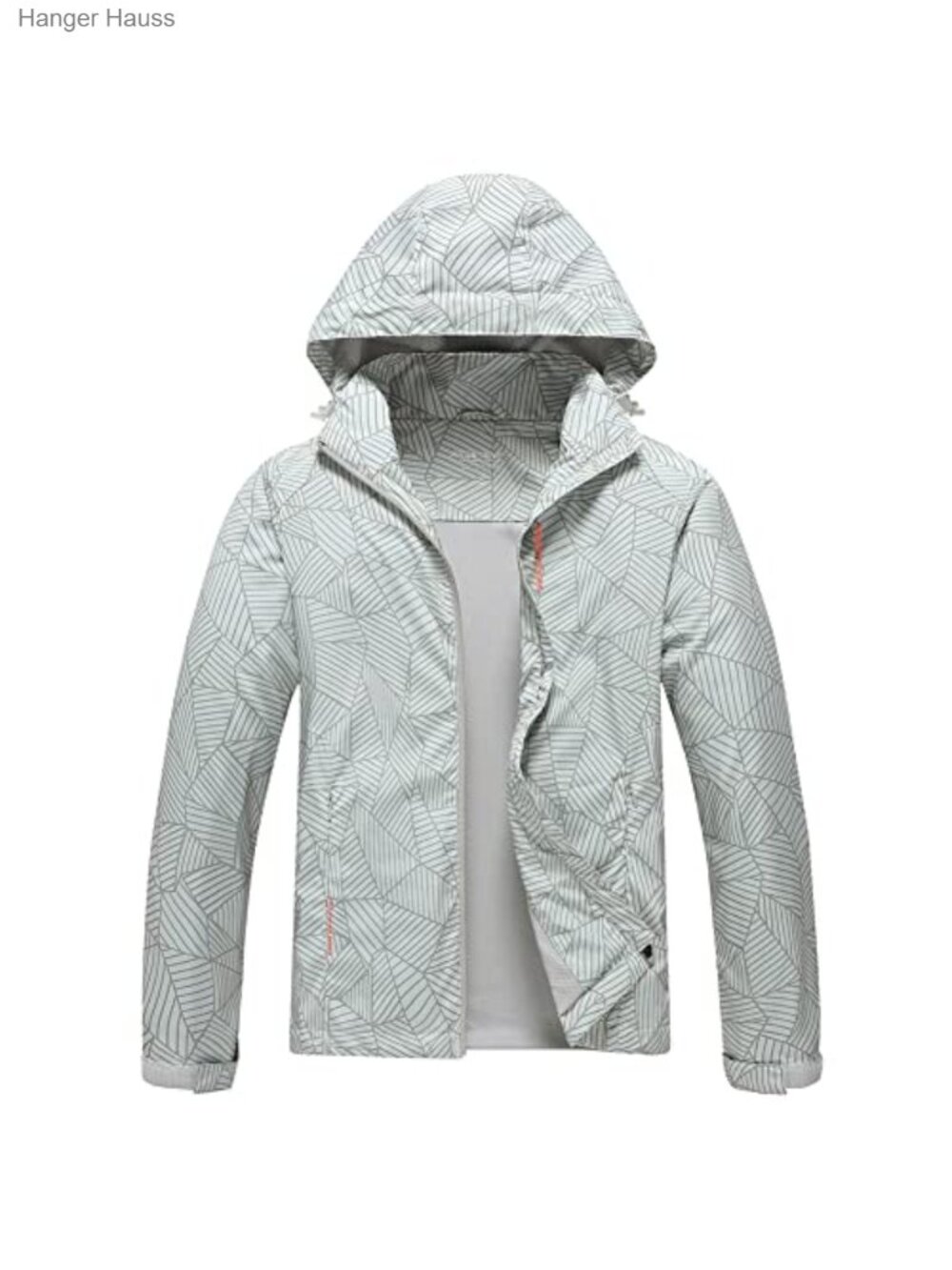Women's Waterproof Softshell Raincoat with Hooded Lightweight Windbreaker for